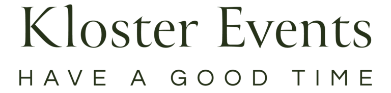 kloster events logo dunkelgruen nurschrift
